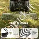 Vertikuliatorius-grėblys dirvos purenimui, 183 cm - Image 4