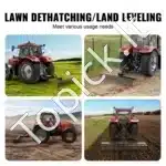 Vertikuliatorius-grėblys dirvos purenimui, 183 cm - Image 5