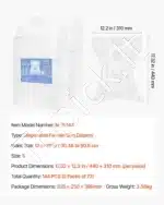 Vienkartinės šunų sauskelnės kalytėms – S dydis, 144 vnt. (2 pakuotės po 72) - Image 7