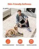 Vintažinis kilimas, 152,4 x 243,8 cm, Smėlio (Beige) - Image 6