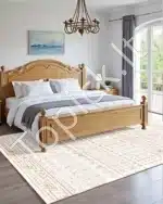 Vintažinis kilimas, 152,4 x 243,8 cm, Smėlio (Beige) - Image 3