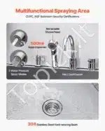 Vonia šunims iš nerūdijančio plieno su laiptais ir dešiniosiomis durelėmis (1550 x 790 x 1470 mm) - Image 5