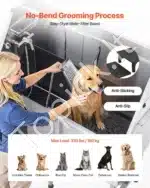 Vonia šunims su rampa ir kairiosiomis durelėmis 127 x 58 x 149.5 cm - Image 4