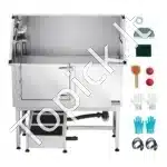 Vonia šunims su rampa ir kairiosiomis durelėmis 127 x 58 x 149.5 cm - Image 8