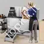 Vonia šunims su rampa ir kairiosiomis durelėmis (1500 x 700 x 1495 mm) - Image 8