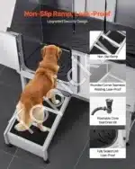 Vonia šunims su rampa ir kairiosiomis durelėmis (1500 x 700 x 1495 mm) - Image 3