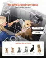 Vonia šunims su rampa ir kairiosiomis durelėmis (1500 x 700 x 1495 mm) - Image 4