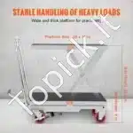 Žirklinis hidraulinis keltuvas 500 lbs (227 kg) – stalas-vežimėlis - Image 2