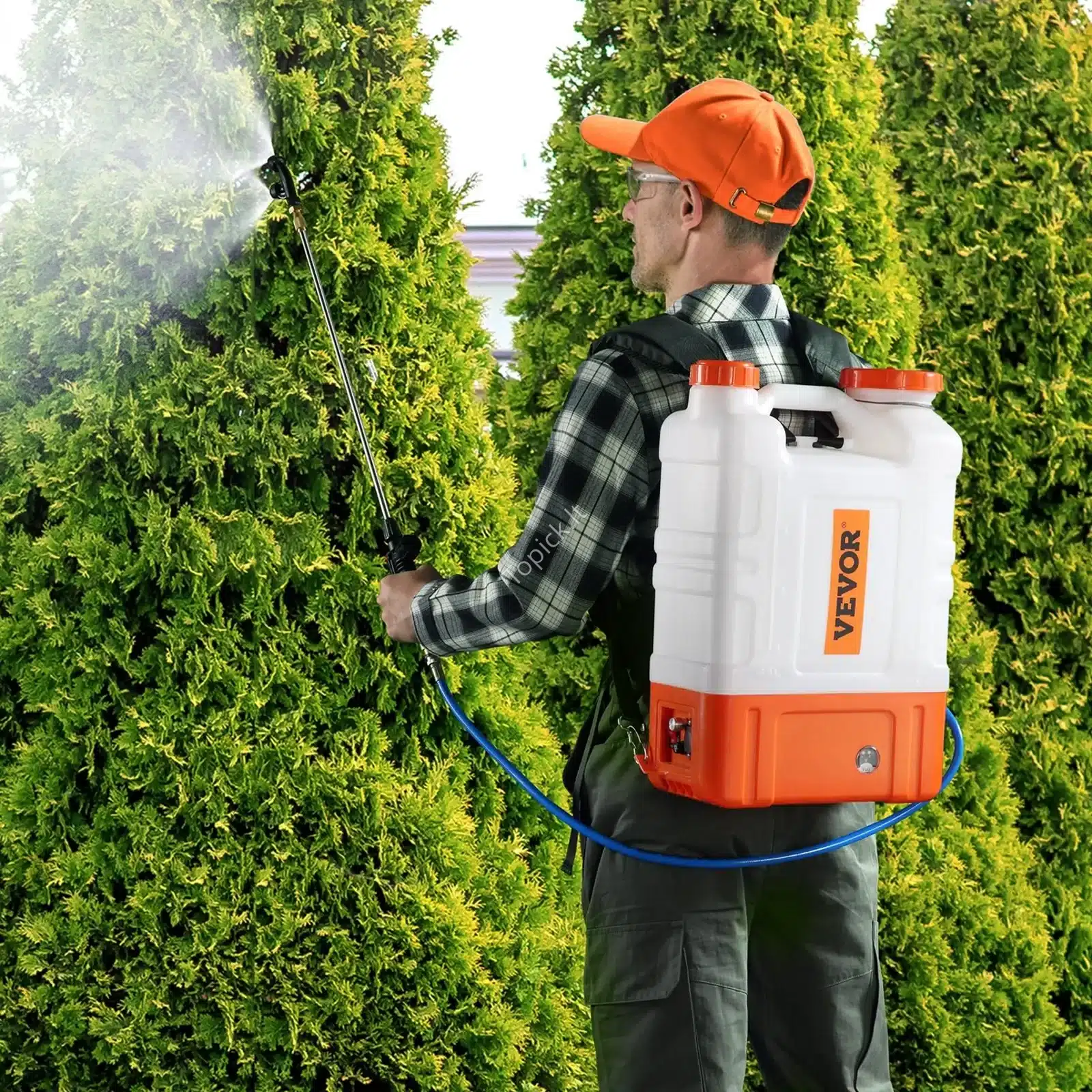 kumuliatorinis nešiojamas purkštuvas – 15 L talpa, 12 V, reguliuojamas slėgis iki 94 PSI, daugiafunkcis naudojimas (4) kumuliatorinis nešiojamas purkštuvas – 15 L talpa, 12 V, reguliuojamas slėgis iki 94 PSI, daugiafunkcis naudojimas - Image 7
