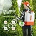 kumuliatorinis nešiojamas purkštuvas – 15 L talpa, 12 V, reguliuojamas slėgis iki 94 PSI, daugiafunkcis naudojimas - Image 2