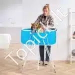 Šunų vonia mažiems ir vidutinio dydžio augintiniams – mėlyna - Image 8