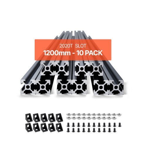 us2F2020OBLXC10JW14U9001V02Fgoods_img-v12Fextrusion-linear-rail-m100-1.2.jpg Aliuminio Profilis 2020 – Linijinis Bėgis 1200 x 20 x 20 mm (10 vnt. komplektas) - Image 1