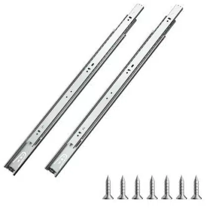 Stalčių bėgeliai su švelniu uždarymu, 10 porų, 50 cm  45 kg