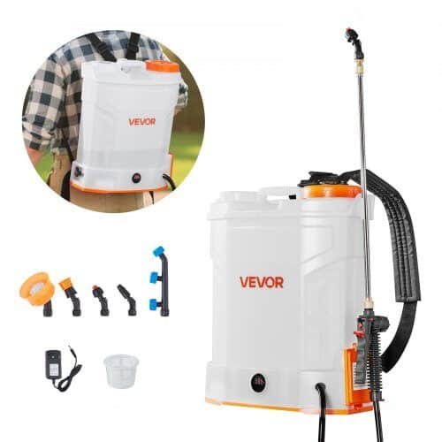 us2FDDBBPWQBCPPPMP4K3001V22Fgoods_img-v12Fbattery-powereded-backpack-sprayer-m100-1.2.jpg 12 L akumuliatorinis nešiojamas purkštuvas – 0–6 bar, 2 val. darbo laikas, 5 antgaliai - Image 1