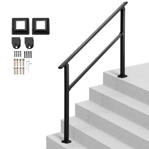 us2FFGDHGZLSLZFSY0FVPV02Fgoods_img-v12Fhandrail-m100-1.2.jpg Universalus laiptų turėklas 4-5 laipteliams 138 cm ilgio, 1380 x 84 x 920 mm - Image 1