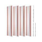 Kreipiamasis bėgelis rankiniam pjūklui, 700x180 mm, 4 vnt.