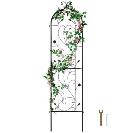 Metalinis sodo grotelių rinkinys augalams – 38 × 152 cm