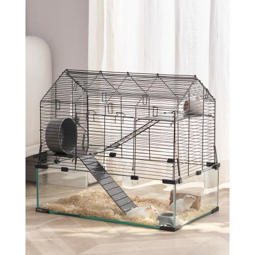 us2FJSCSLHS1C202GHYAGV02Fgoods_img-v12Fhamster-cage-m100-1.2.jpg 360° panoraminis narvelis smulkiems graužikams (58 × 38 × 54 cm) - Image 1