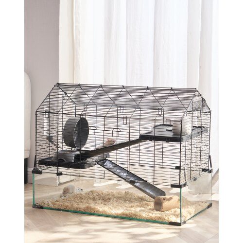 us2FJSCSLHS1C303JP0JLV02Fgoods_img-v12Fhamster-cage-m100-1.2.jpg Erdvus 360° panoraminis narvelis smulkiems graužikams (75 × 44 × 61 cm) - Image 1