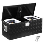 Aliuminė įrankių skrynia sunkvežimiui / priekabai 899 × 370 × 370 mm