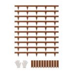 Plieninė vejos ir gėlynų apvado juosta 1016 x 114,3 x 1,5 mm (10 vnt.)