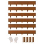 Plieninė sodo kraštinė, 6 vnt., 1016 mm x 203 mm