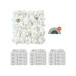 Dirbtinė augmenijos sienelė – 24 vnt. rinkinys, 38 × 38 × 6,5 cm