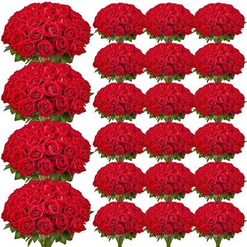 us2FRZMGHSHS500PL0LEE001V02Fgoods_img-v12Fartificial-roses-in-bulk-m100-1.2.jpg Dirbtinės raudonos rožės – 500 vnt., 7 cm - Image 1