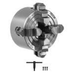 4-žandikaulių Tekinimo Griebtuvas 80 mm