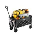 Sulankstomas universalus vežimėlis-karutis su rankena, 102 kg