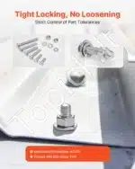 Varžtai su imperiniu sriegiu – 246 vnt. A2-50 klasės nerūdijančio plieno rinkinys (200x140x39mm) - Image 4