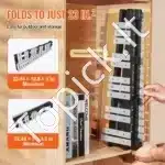 30 tonų Ksilofonas / Metalofonas su dėklu, Aliuminis / Medienos imitacija, 57 x 32.5 x 5 cm - Image 4