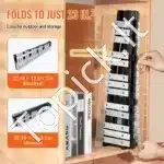 32 tonų Ksilofonas / Metalofonas su dėklu, Aliuminis / Medienos imitacija - Image 4