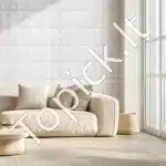 3D sienų plokštės, 33 vnt., 30x30 cm, gėlių raštas, baltos - Image 8