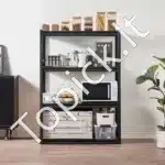 4 lygių plieninė sandėliavimo lentyna – 144,8 cm × 101,6 cm × 50,8 cm - Image 2