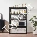 5 lygių plieninė sandėliavimo lentyna garažui, sandėliui ar dirbtuvėms – 182,9 × 121,9 × 60,9 cm - Image 2