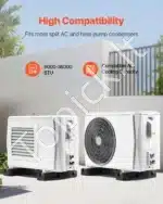 Antivibracinės Guminės Atramos (4 vnt.) 450x130x65 mm | Itin Tvirtas Pagrindas Mini Split 1000 kg - Image 5