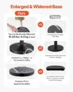 Atitvarų stulpeliai su ištraukiamomis juostomis, 4 vnt. / 2 m - Image 3