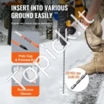 Atšvaitiniai Sniego Kuolai 50 vnt., Stiklo Pluoštas, Ø 8 mm, 122 cm - Image 2