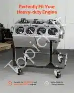 Automobilio variklio stovas / vežimėlis su ratukais, 340 kg - Image 6