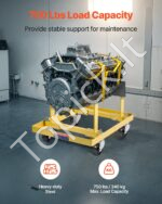 Automobilio variklio stovas / vežimėlis su ratukais, 340 kg - Image 2