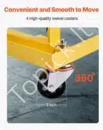 Automobilio variklio stovas / vežimėlis su ratukais, 340 kg - Image 4