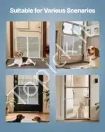 Baltas aliuminio RV durų tinklelis nuo vabzdžių, skirtas naminiams gyvūnams, 660 x 609 mm - Image 6