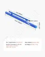 Betono lyginimo įrankis, 1.2 m, su nuimamu rankenos laikikliu - Image 7