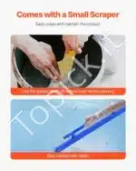 Betono lyginimo įrankis, 1.2 m, su nuimamu rankenos laikikliu - Image 6