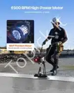 Betono lyginimo mašina, 4 taktų vibracinis variklis, 3.36 m geležtė - Image 2