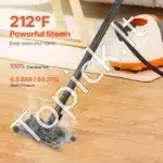 Daugiafunkcinis garinis valiklis/siurblys, 2000W, su 23 priedais - Image 4