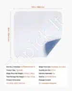 Daugkartiniai skalbiami paklotai, 10 vnt., 864 x 914,5 mm - Image 7