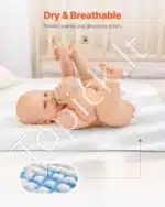 Daugkartiniai skalbiami paklotai, 10 vnt., 864 x 914,5 mm - Image 4