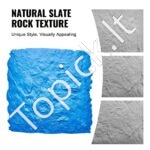 Dekoratyvinis antspaudas betonui, akmens imitacija, 60x60 cm - Image 2